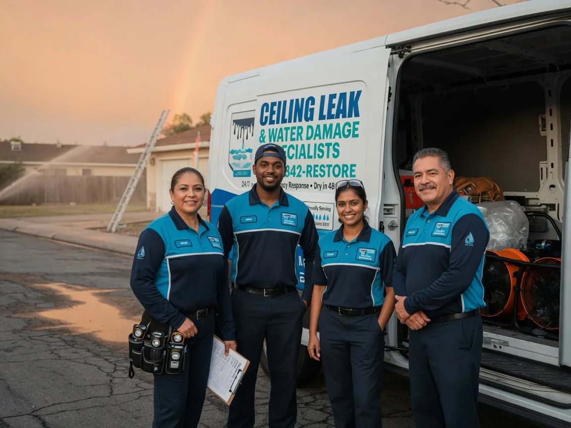 Ceiling Leak Cleanup company in Oaks, PA